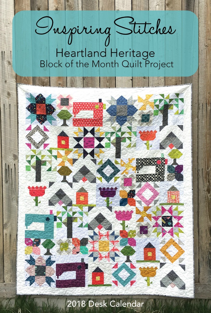 Check out Heartland Heritage, a new pattern released by Inspiring-Stitches, and get ready to tackle a new quilting adventure.