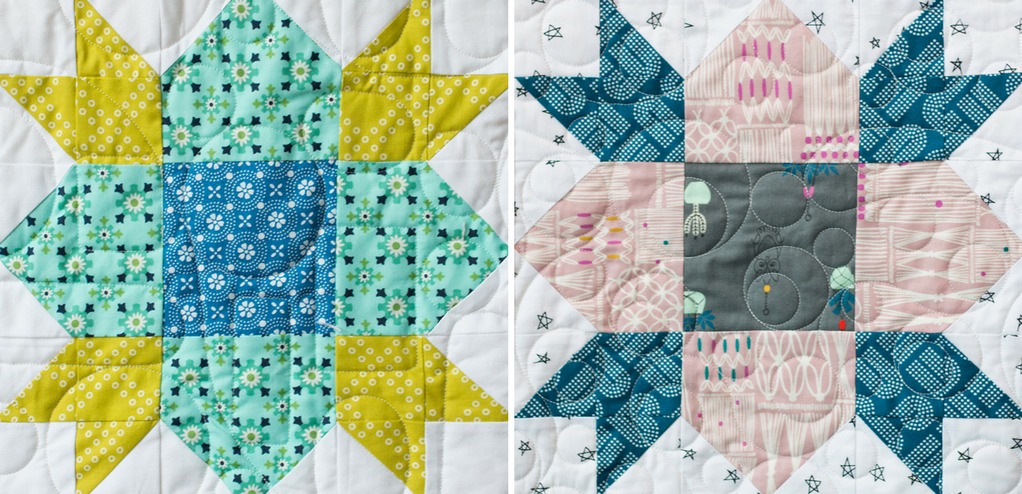 Wildflower Blocks from Heartland Heritage Quilt