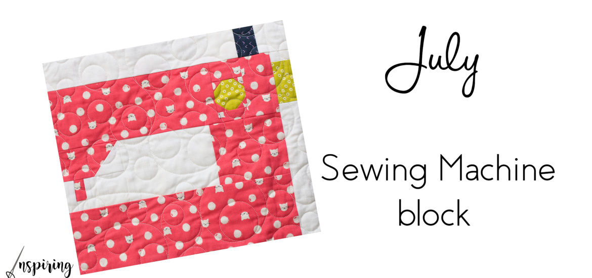 We are excited to start the next block in Heartland Heritage. This sewing machine block is beyond cute and would be so much fun as a mini. This scrappy quilt pattern is sew cute and easy to make.