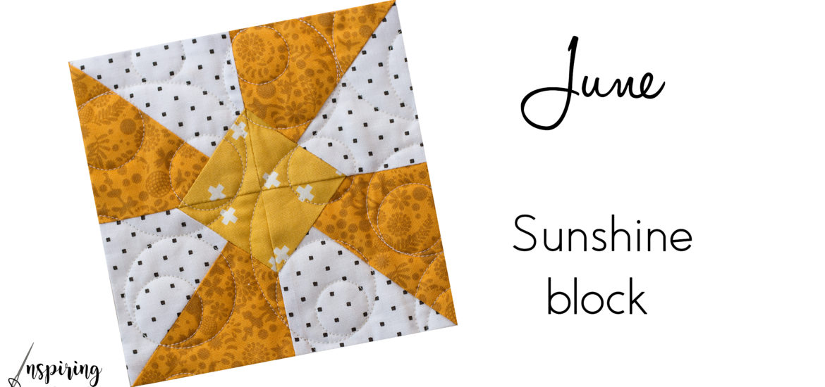 We are excited for summer and the sunshine block from Heartland Heritage. This scrappy quilt pattern is sew cute and easy to make.