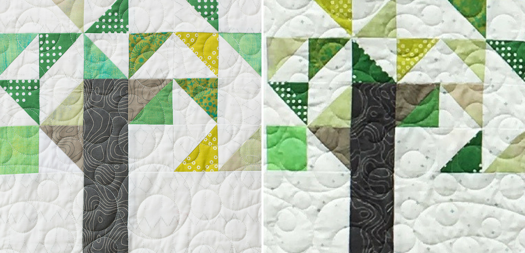 It's time to perfect our half square triangle technique with the Willow Tree Quilt Block from the Heartland Heritage pattern. This scrappy quilt from the gals at Inspiring Stitching is the perfect design for building your quilting skills. 