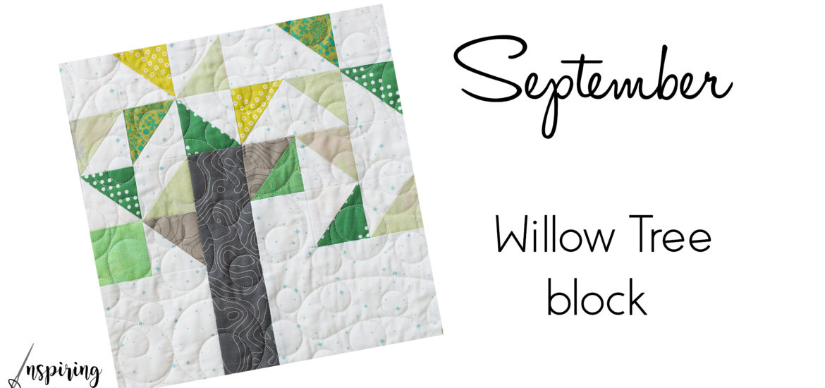 It's time to perfect our half square triangle technique with the Willow Tree Quilt Block from the Heartland Heritage pattern. This scrappy quilt from the gals at Inspiring Stitching is the perfect design for building your quilting skills.