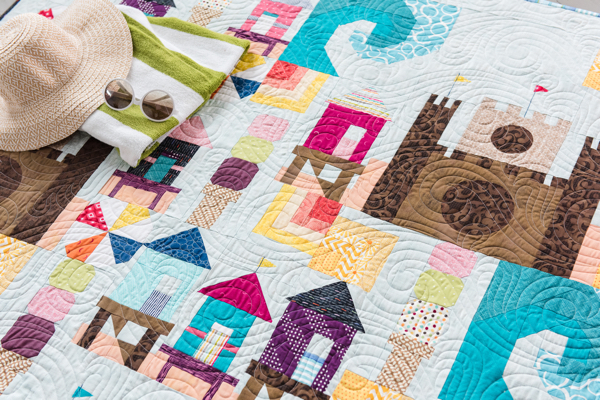 Beach Bound Quilt Pattern in shops now!