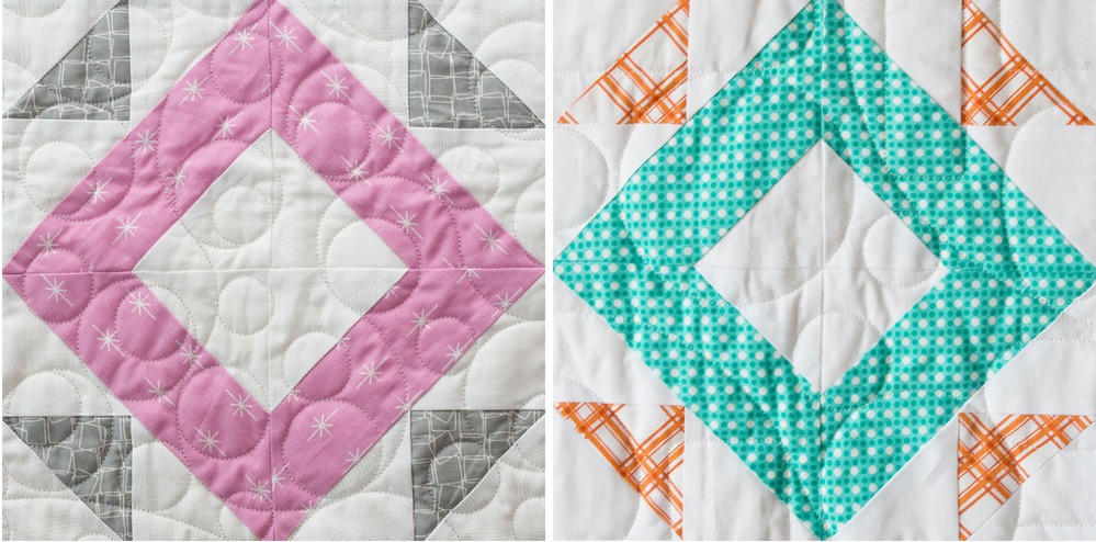 Practice points wth the Spotlight Block from the Heartland Heritage pattern. This scrappy quilt from the gals at Inspiring Stitching is the perfect design for building your quilting skills. 