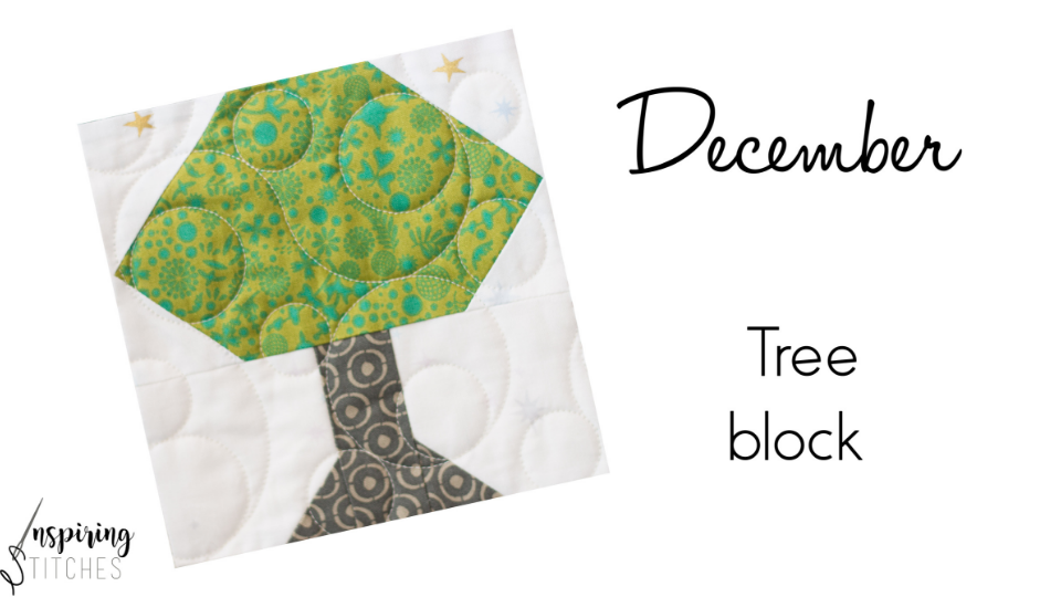 Stretch your quilting skills with the Tree Block from the Heartland Heritage Block of the Month pattern. This scrappy quilt from the gals at Inspiring Stitching is the perfect design for building your quilting skills.