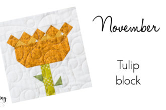 Tulip Block Heartland Heritage Block of the Month
