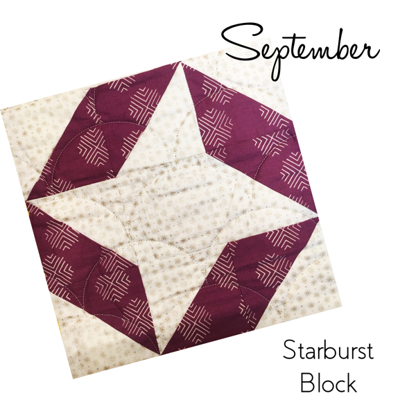 Starburst Block - Sew Hometown