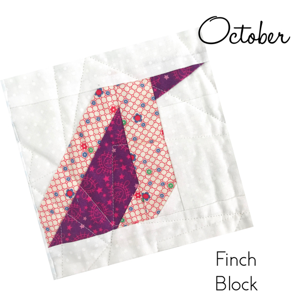 Finch Quilt Block | Sew Hometown