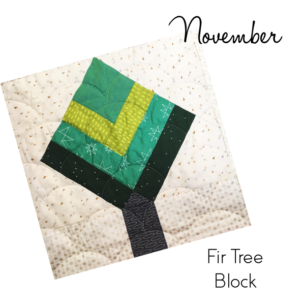 Fir Tree Block - Sew Hometown by Inspiring Stitches